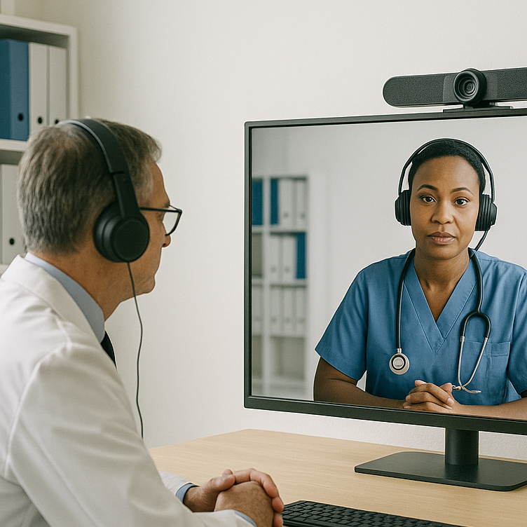système de visioconférence pour la consultation en ligne